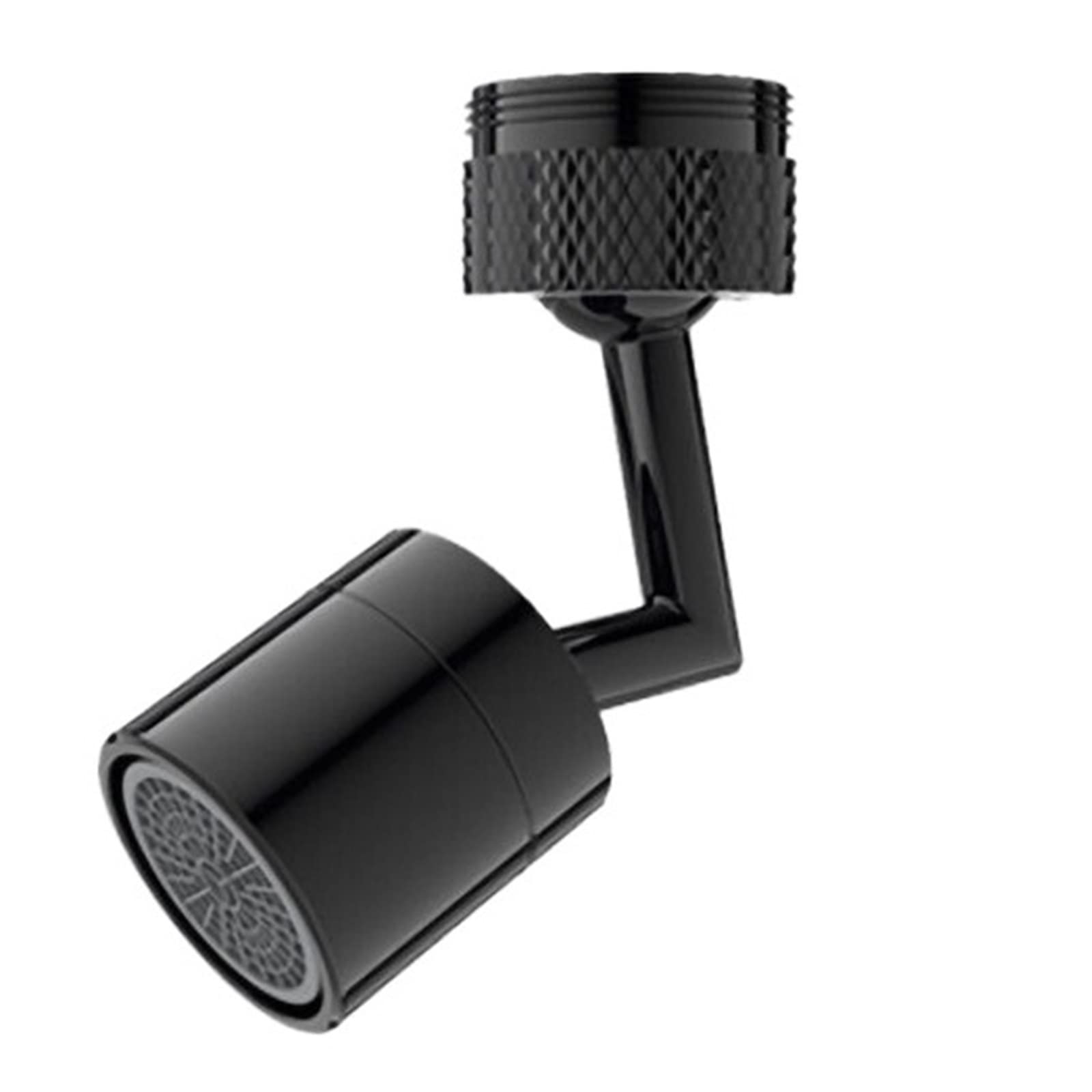 Eretyret 720 Degree Metal 1080° Universal Rotation Faucet Sprayer Head For Extender Aerator Bubbler Nozzle Kitchen Tap Washbasin Robot Arm Foldable Design(720 Degree)