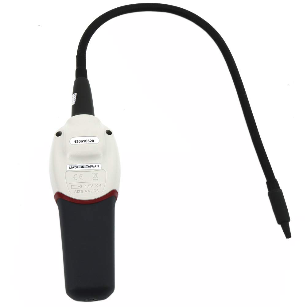 CENTER-384 - Detector de fugas de gas portátil con 5% de hidrógeno (H2) + 95% de nitrógeno (N), detector digital de refrigeración