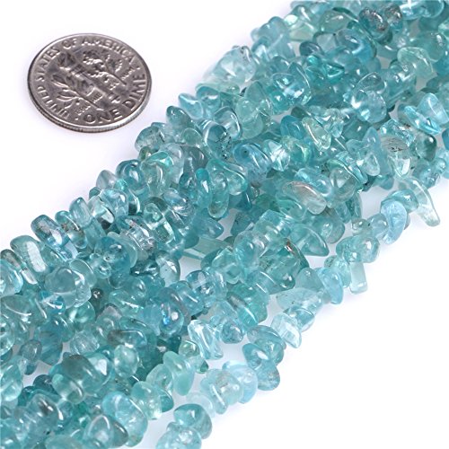 6-8Mm Genuine Kyanite Chips Beads Strand 15 Inch Jewelry Making Beads #TOP19