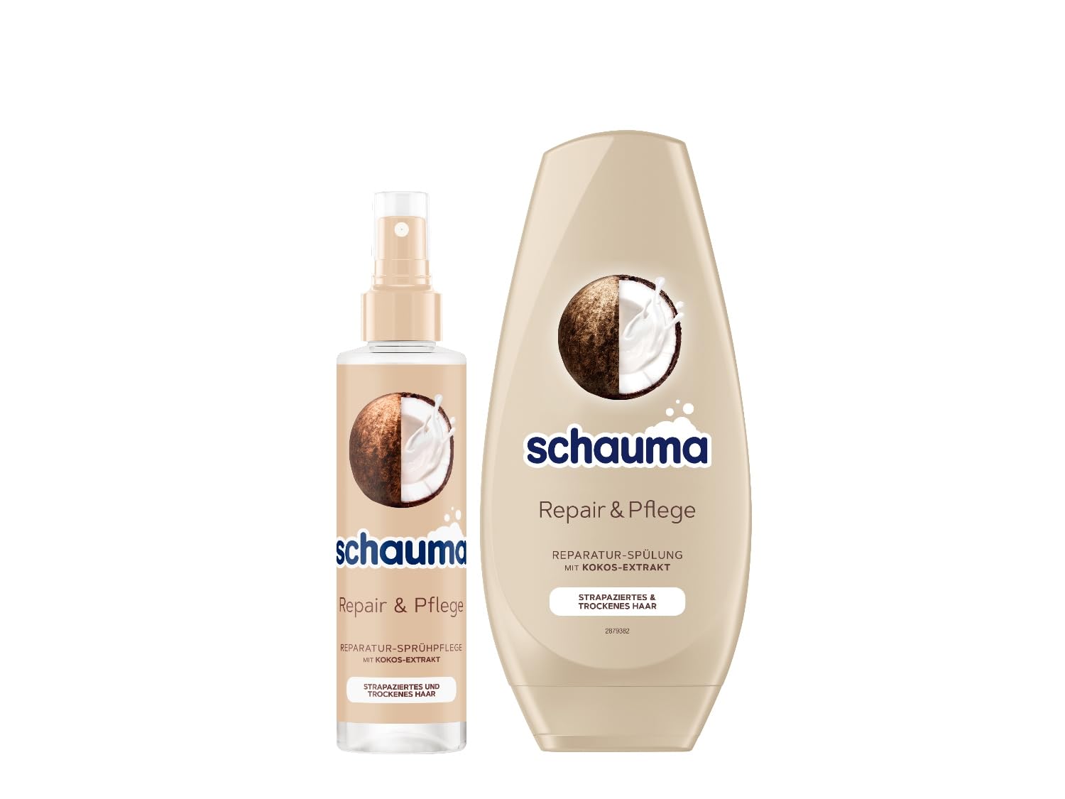 Schauma Sprühpflege Feuchtigkeit & Glanz – 6 X 200 Ml, Vegan, Mit Hitzeschutz Bis 230°C, Für Weiches, Glänzendes Haar