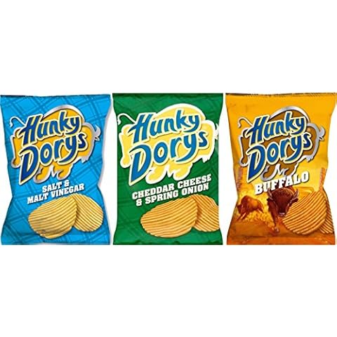 Hunky Dorys Variety Assorted 12 pack x 25g / total: 300g What will it be today? Cover
