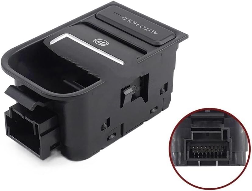 Parking Switch Replacement for Sharan for Alhambra 16 Pins Car Hold Parking Hand Brake Control Switch Button 5N0927225A