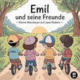  Emil und seine Freunde - kleine Abenteuer auf zwei Rädern -: Kinderleicht malen, träumen und entdecken – mit Emil, Julia, Ben und Karl. ab 3+, 60 Bilder