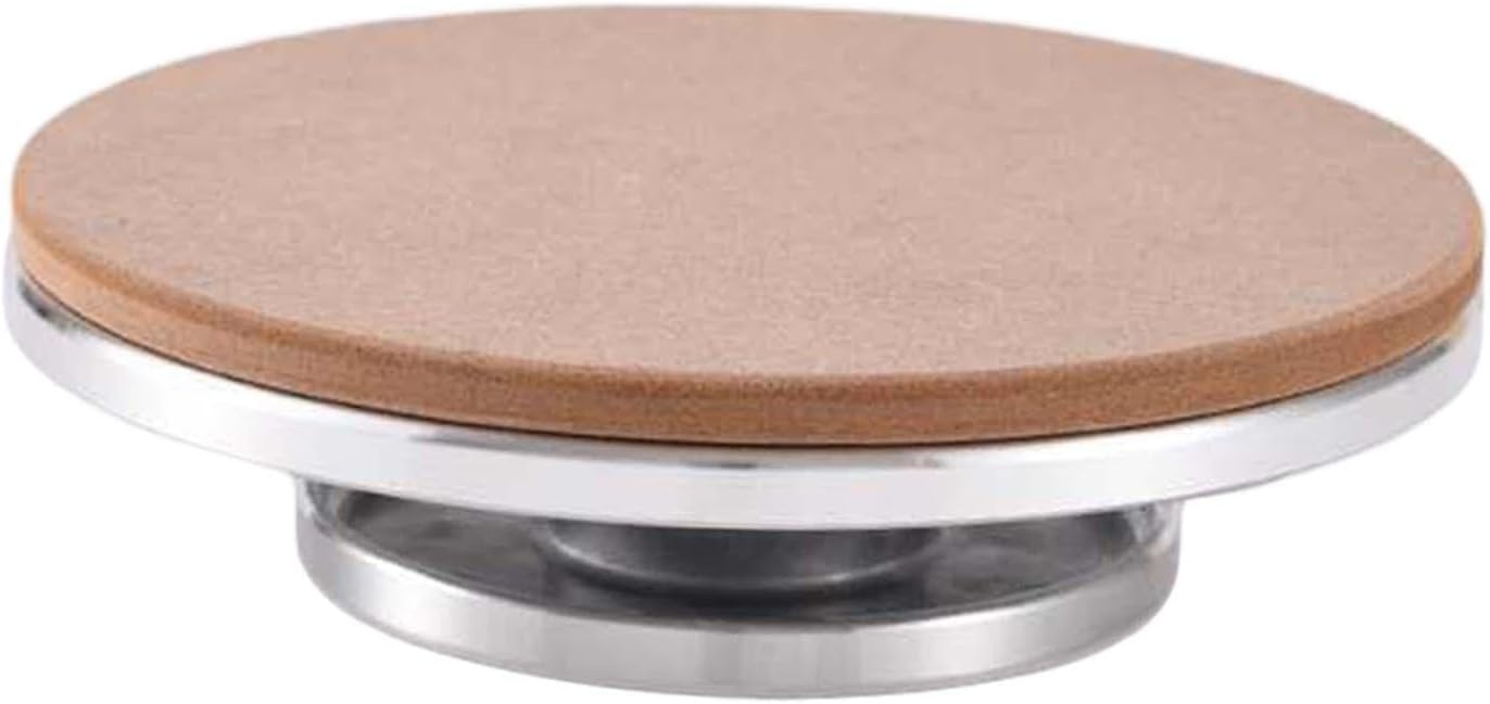 Sculpting Wheel Turntable Pottery Turntable Heavy Duty Rotating Turntable for Crafting DIY Art Crafts Projects Clay Student, 20cm
