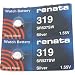 #319 Renata Watch Batteries 2Pcs