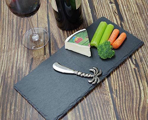 Wine Things 2-Piece Zinc Alloy Cheese Spreader/Butter Knife (Palm Tree) #TOP1