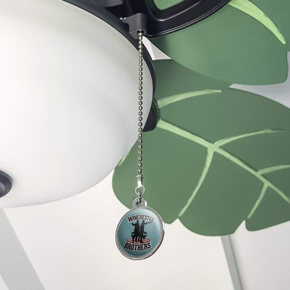 GRAPHICS & MORE Supernatural Brothers Ceiling Fan and Light Pull Chain