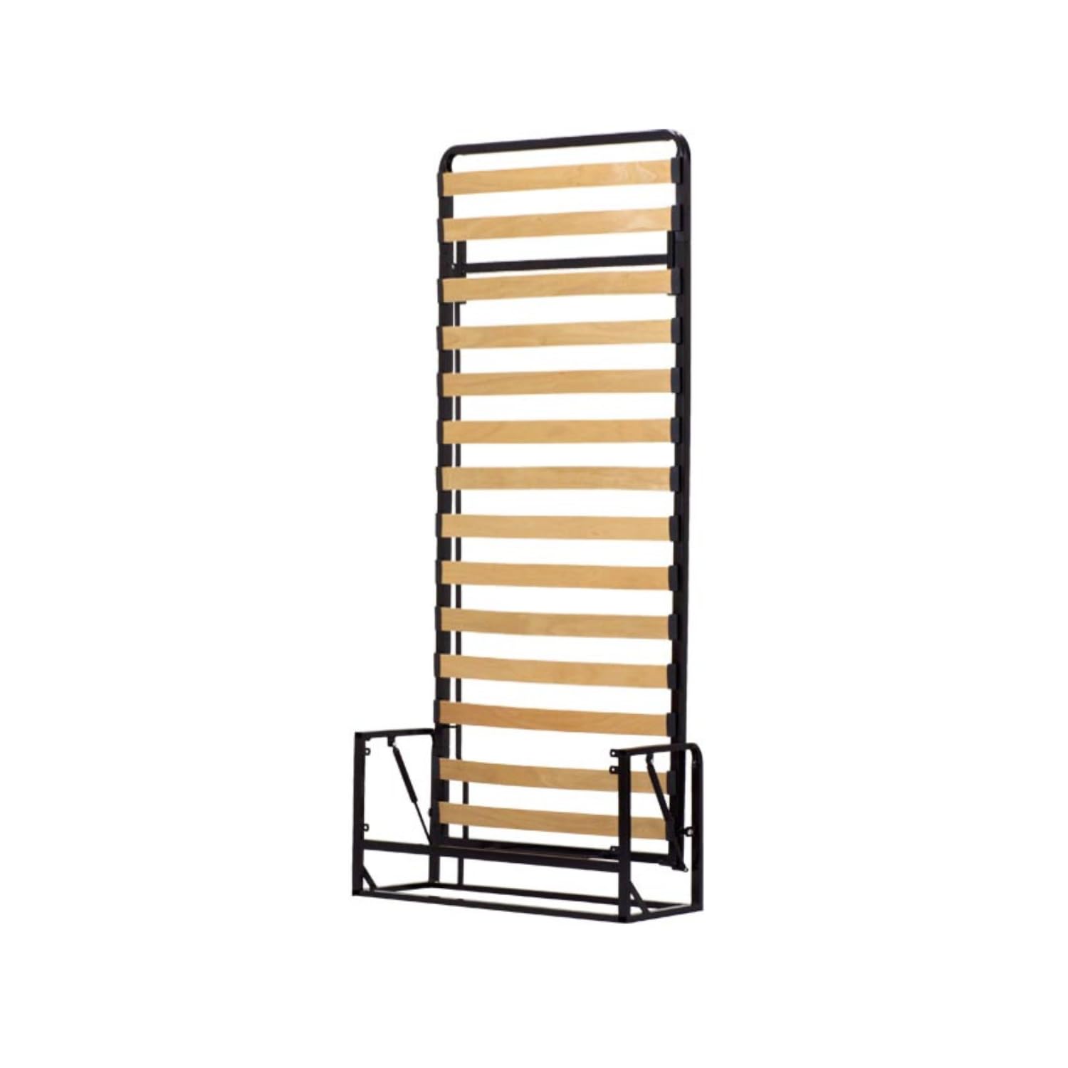 Wallbedking Classic Vertical Wall Bed - Pull-Out Space Saving Murphy Wall Bed - Foldaway Pull-Out Hidden Folding Guest Beds (90 cm x 200 cm)