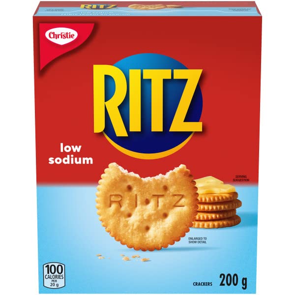 Ritz Low Sodium Crackers 200g/7oz Imported from Canada