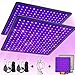 Produktbild GREENSINDOOR Pflanzenlampe LED Vollspektrum, 300W Wachstumslampen für Pflanzen, 225 LEDs Grow Light Led Pflanzenlampe, Grow Lampe Pflanzenlicht für Zimmerpflanzen, Gemüse, Blume, 2PCS