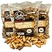 Spicy Hot Deep Fried Peanuts - 3 PACK - World Famous - EAT THEM SHELL AND ALL! - 30 total oz.