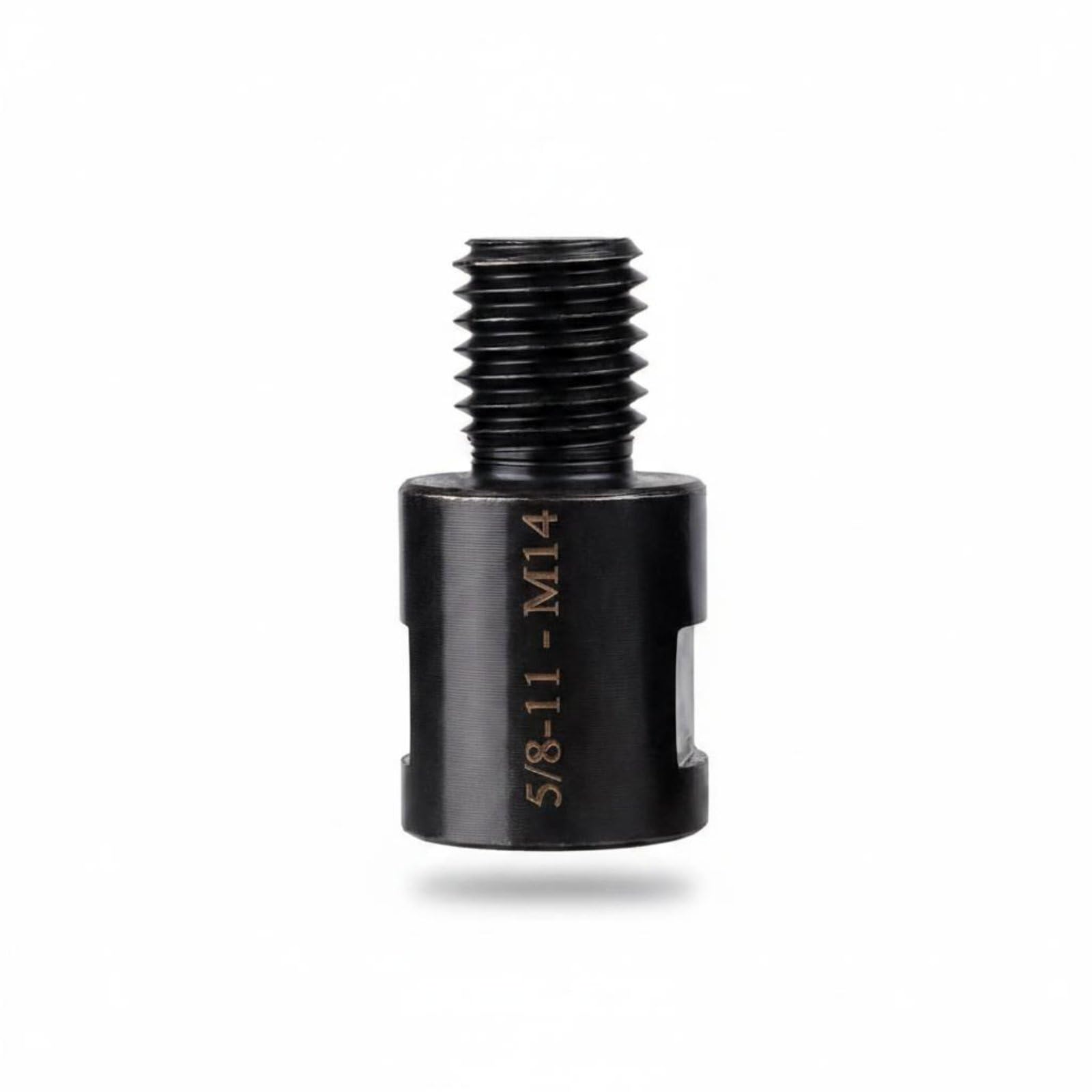 BNF® Metal Male Thread Adapter Black Threaded Cylindrical Grinder Converter Machined Finish, 5-8-11 To M14 | Home Improvement &-image-43