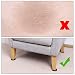 RCHYFEED Furniture Slider for Carpet 3,5 Inch, 16 Pack Reusable Furniture Sliders and Gliders Floor Protectors for Chair Legs, 89 mm Furniture Sliders Pads for Heavy Items on Carpet & Hard Floor Black