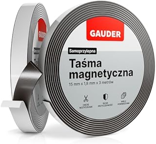 GAUDER Samoprzylepna taśma magnetyczna | samoprzylepna taśma magnetyczna | paski magnetyczne