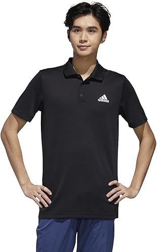 Miniatura 3 de adidas Camisa polo de 3 rayas para hombre Designed to Move