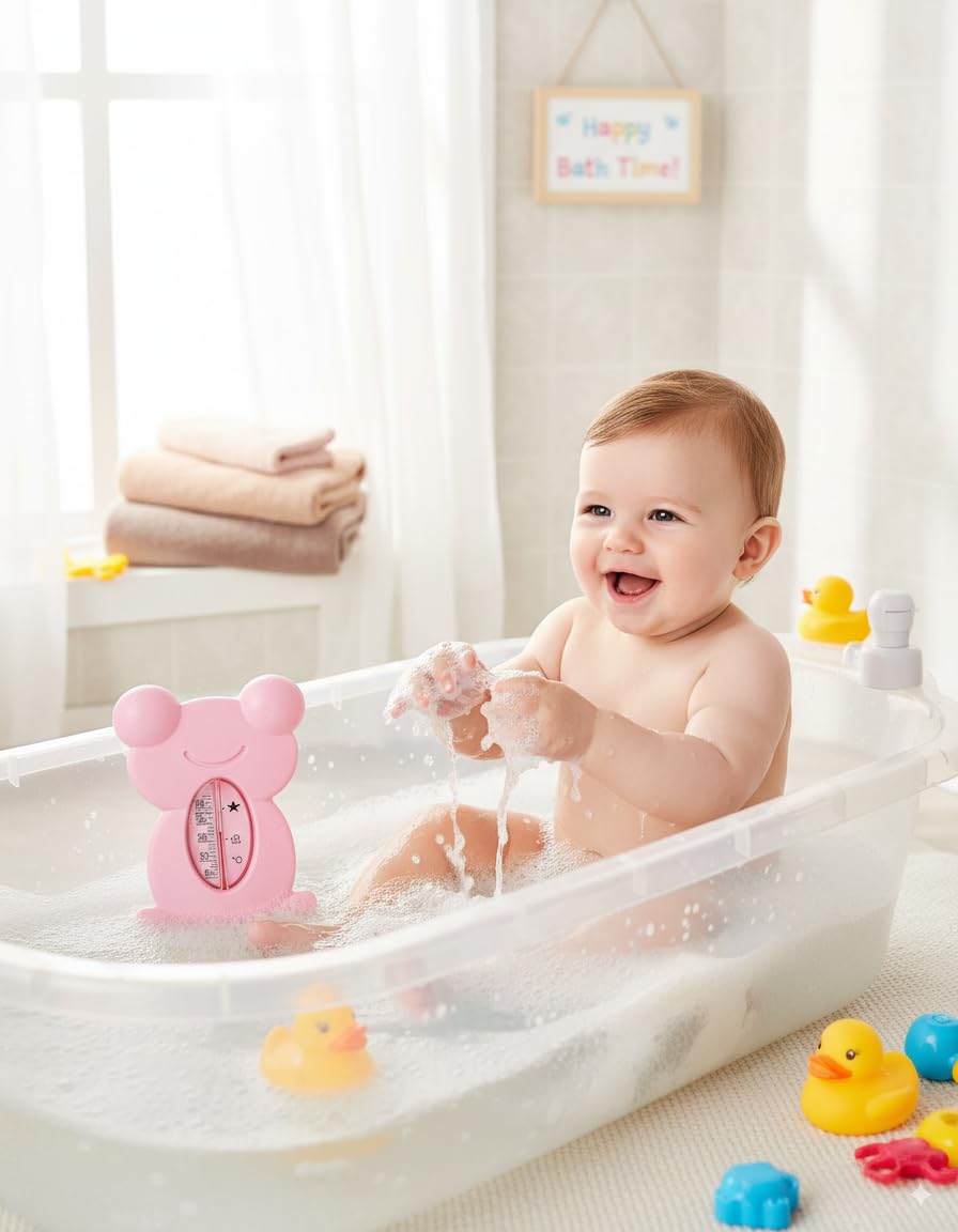 Kit Naissance Bébé 13 Pièces – Trousse de Soin & Toilette Nouveau-né Complète – Thermomètre, Coupe-Ongles, Mouche-Bébé, Brosse Cheveux – Indispensable Maternité & Cadeau Naissance