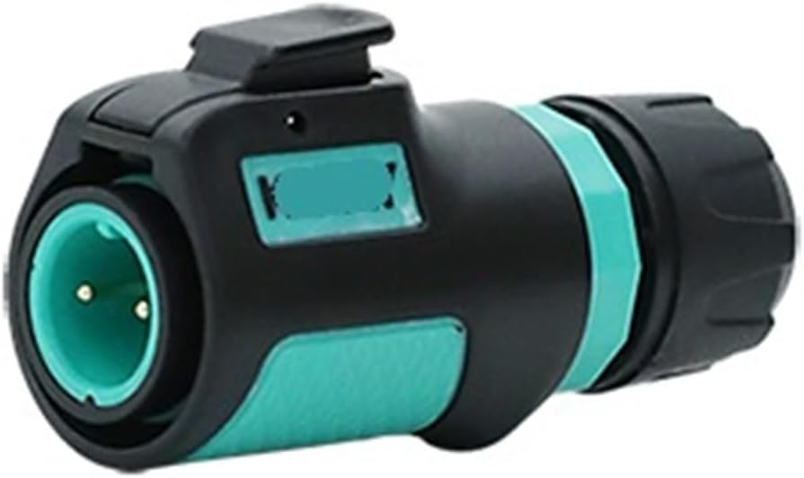 M12 waterproof aviation 2-3-4 core 5-6-7-8 pin power male quick connector(K12 P2 core plug 5A250V)