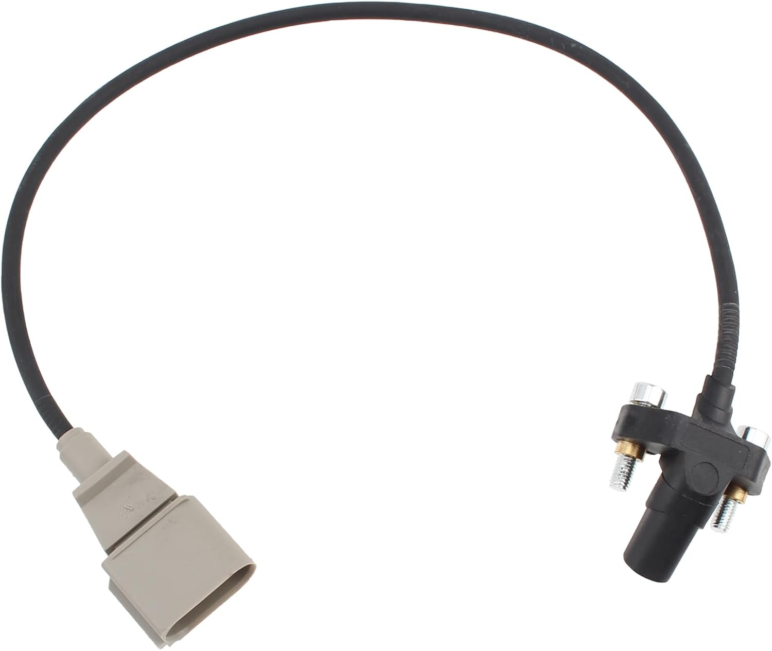 07K906433B Crankshaft Position Sensor Compatible with Volkswagen Jetta 2005-2014 5 Cyl 2.5L Engine Compatible with Golf 2010-2014 Compatible with Jetta 2005-2014 Female Connector