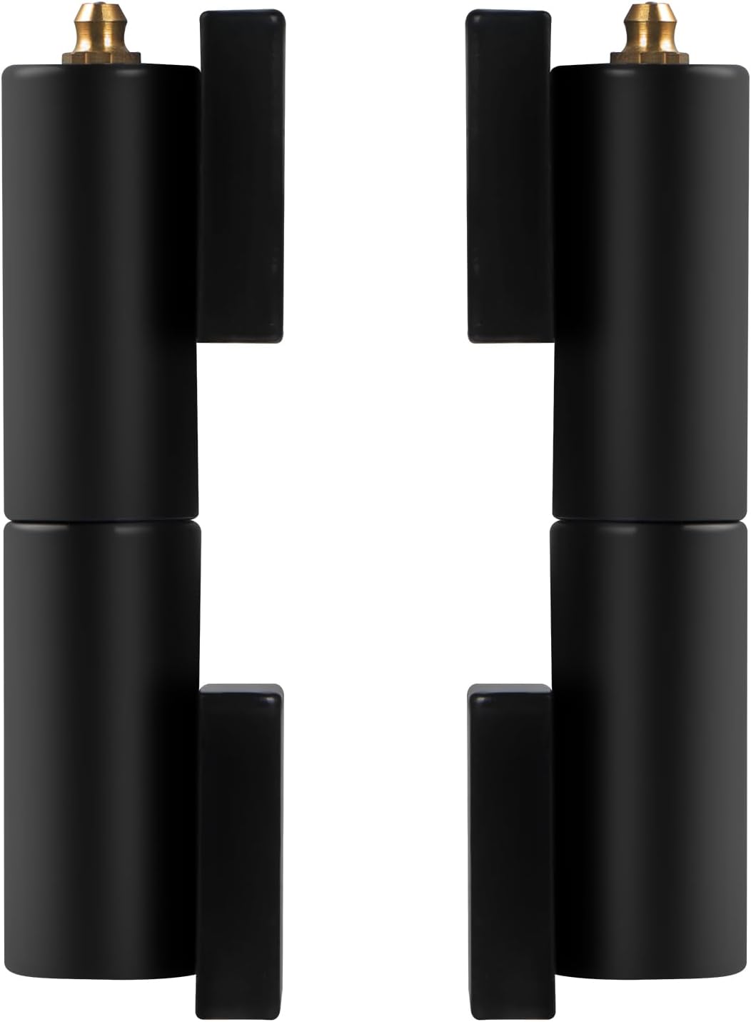 Skelang Gate Hinge 4.5", Weld-on Hinge Barrel Style for Swing Gate and Trailer Ramp Gate, Total Load Capacity 2500Lbs, 1 Pair