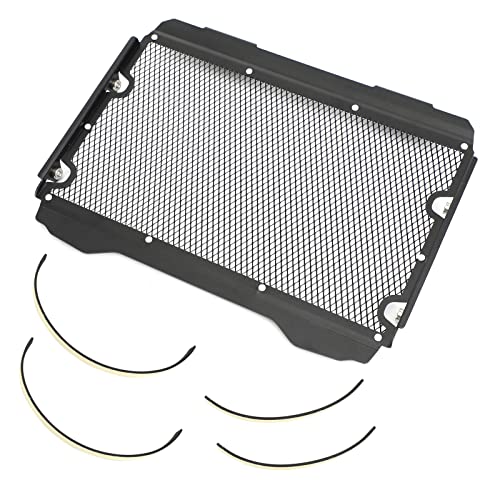 Viprh オートバイ リックラジエーター ガード プロテクター ラジエーター カバー 適用ヤマハ Mt-07用 2021-2022用 ブラック