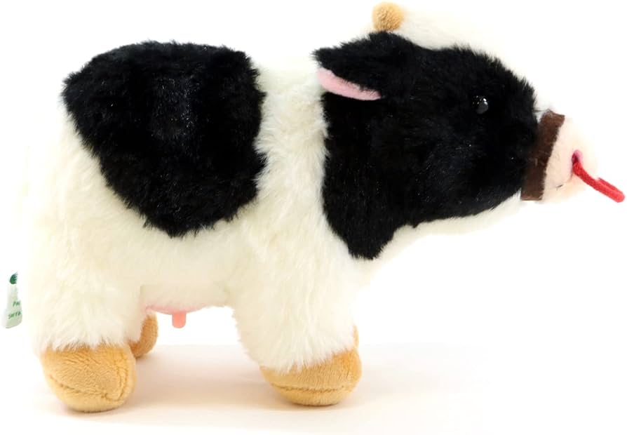 Amazon.co.jp: キュート販売 ぬいぐるみ モォ~と鳴くウシさん F0280