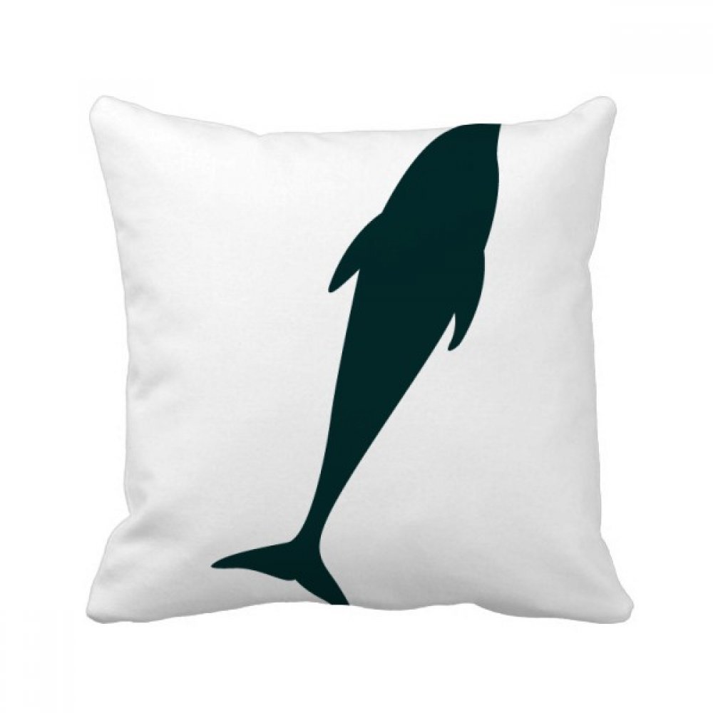 Coussin bleu ocean dauphin multicolore 40x40 oreiller canape maison