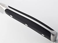 Vista 2 de Wüsthof Classic IKON Cuchillo de chef de 9 pulgadas, negro