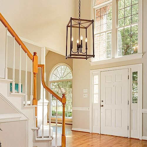 Ksana Farmhouse Foyer Lighting, Entryway Chandeliers For Dining Rooms, Kitchen Island, Foyer, Stairway, W14 Xh23.5 #TOP1