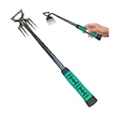 Weeding Artifact Uprooting Weeding Tool, 2025 New Gardening Hand Weeder Tools with Handle, Manual Multifunctional Weeders Gardening Tools for Yard Garden (5 Teeth)(6 Teeth)