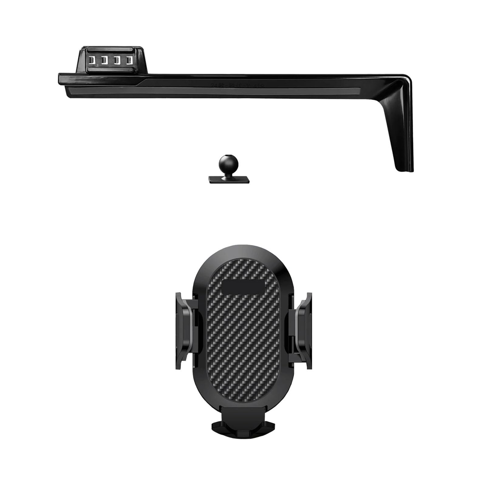MOGFLMAN Car Phone Holder for Hyundai Santa Fe MX5 2024-2025, LHD Car Phone Holder