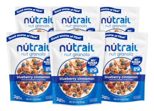 NuTrail Nut Granola, Blueberry Cinnamon, No Sugar Added