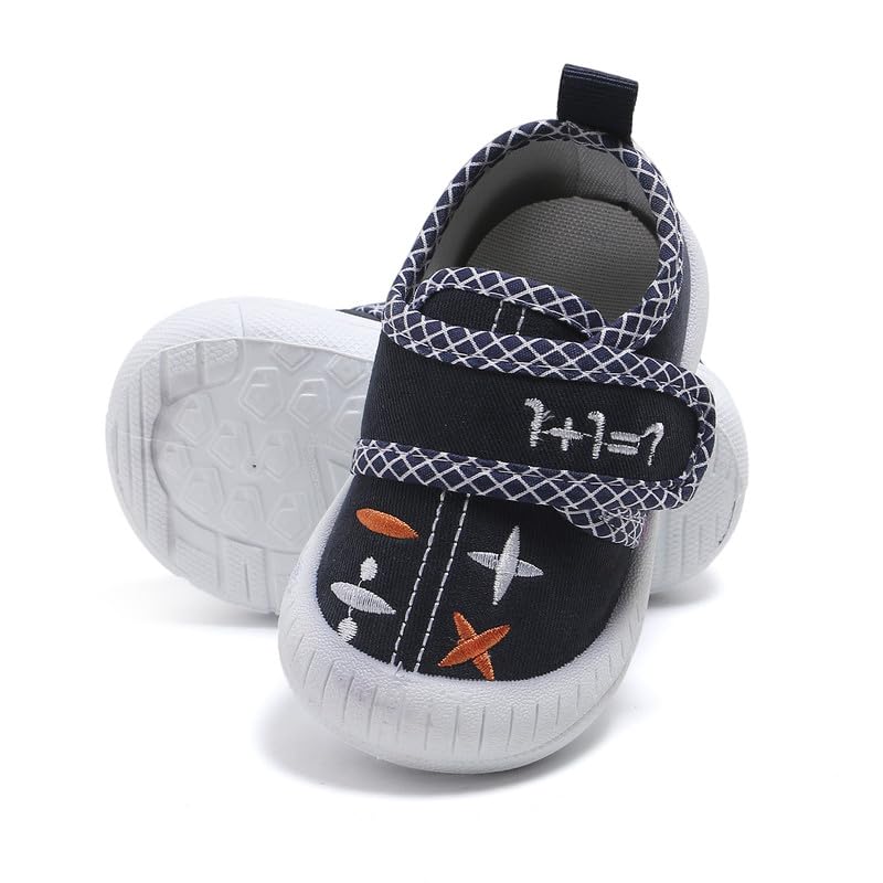 Unisex Baby's Sneaker Shoes Old Toddler Casual Breathable Booties Slip On Shoes for Kids Girl's Boy's First Walking Canvas Shoes with Sound Shoes-picture-21