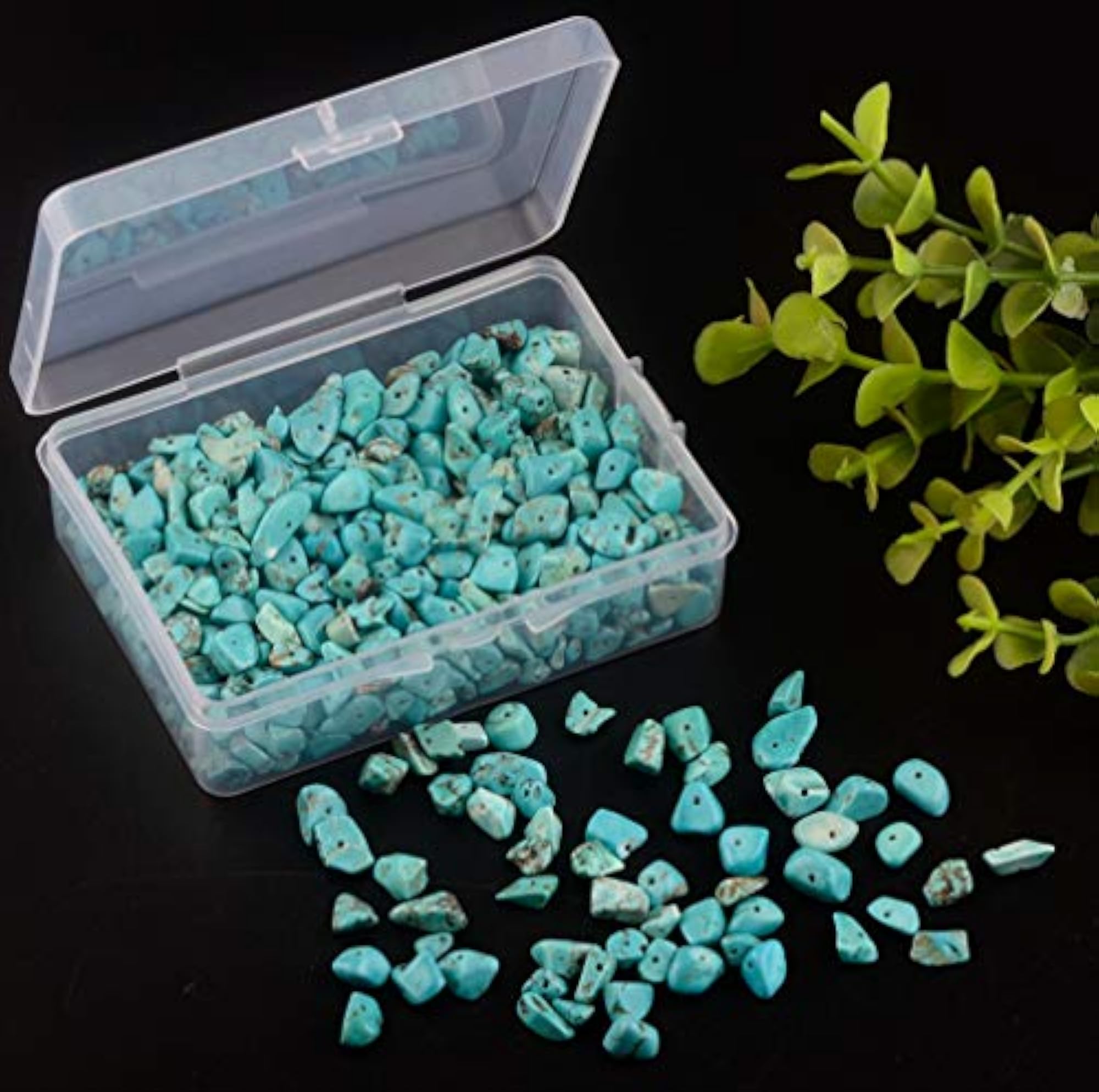 Chip Stone Beads Turquoise for DIY Jewellery Making