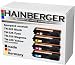 Produktbild 4X Hainberger Toner Set für Brother TN 326 schwarz + Color, schwarz 4.000 Seiten,Color je 3.500 Seiten, kompatibel zu TN 321/326