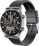 BlueNEXT Smart Watches für Herren, 2021 Version 1.30'' Smart Watch für Android iOS-Telefone mit Empfang/Wählfunktion, wasserdichter IP67-Aktivitäts-Tracker mit 24/7-Herzfrequenz, Blutdruck