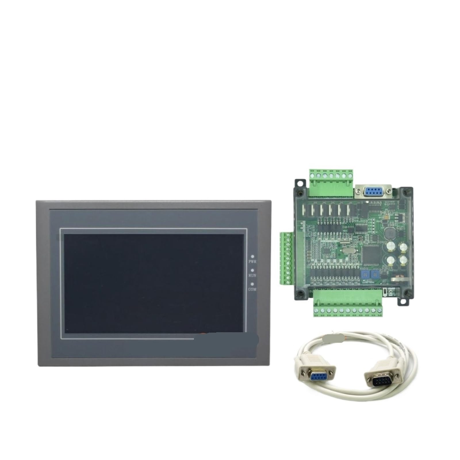 OSHZIKJII EA-070B HMI touch screen 7 inch and FX3U series(With FX3U 30MR)