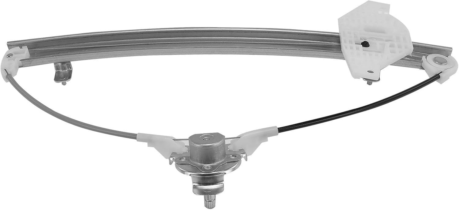 A-premium Door Lock Latch Actuator + Window Regulator Compatible with Hyundai Accent 2000-2005 & Dodge Verna 2004-2005, Sedan, Front Right Passenger Side