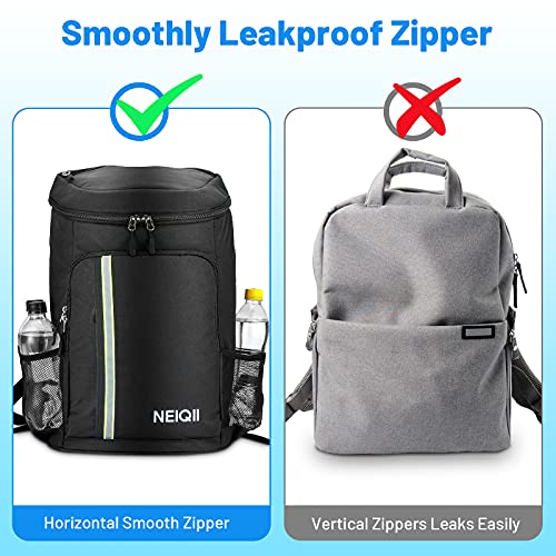 Sports Fan Coolers, Camping Coolers, Picnic Cooler Bag Insulated, Upgraded Leakproof Cooler Backpack, 30 Cans, Neiqii #TOP3