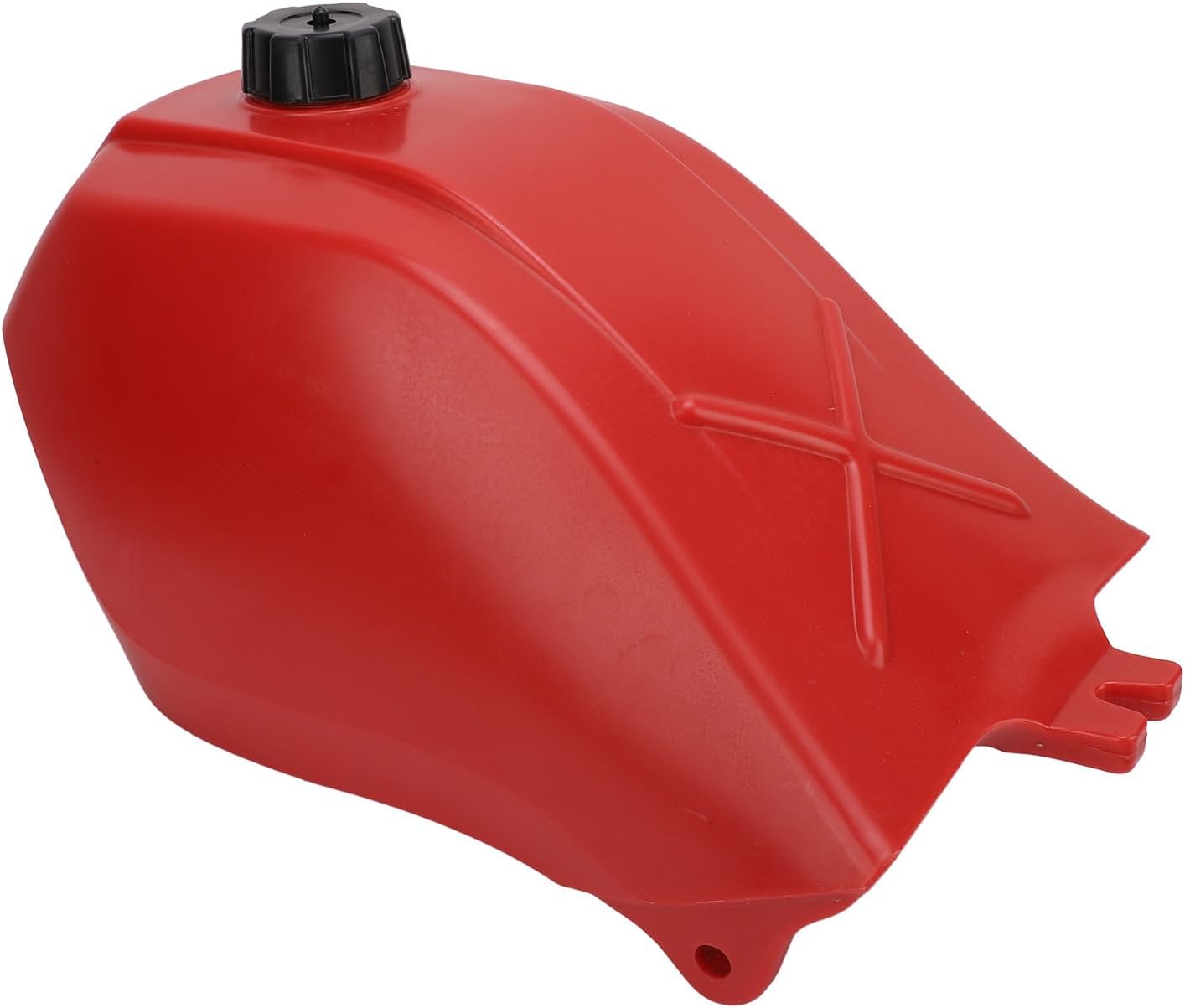 FT49050, Professional Plastic Gas Fuel Tank Replace Part Number, for ATC250ES Big Red 250 1985-1987, with Gas Cap Petcock Kit, Designed Direct Fit, Easy Install