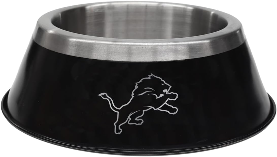 Littlearth NFL All Pro Pet Bowl, Detroit Lions, Small