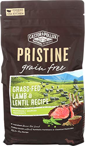 Castor & Pollux Pristine Grass-Fed Lamb & Lentil Recipe Dry Dog Food, 4 lb (52004) Castor & Pollux Pristine Grass-Fed Lamb & Lentil Recipe Dry Dog Food, 4 lb (52004)