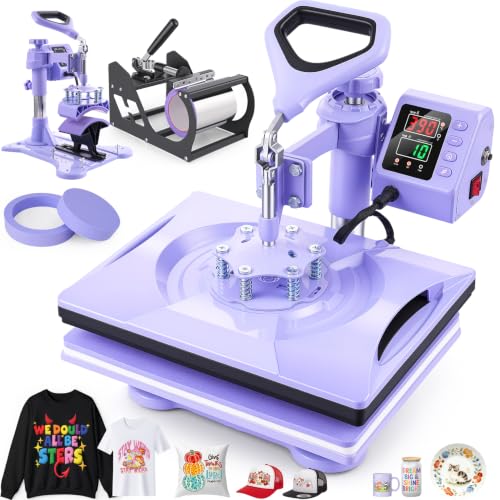 Whubefy 5 in 1 Heat Press