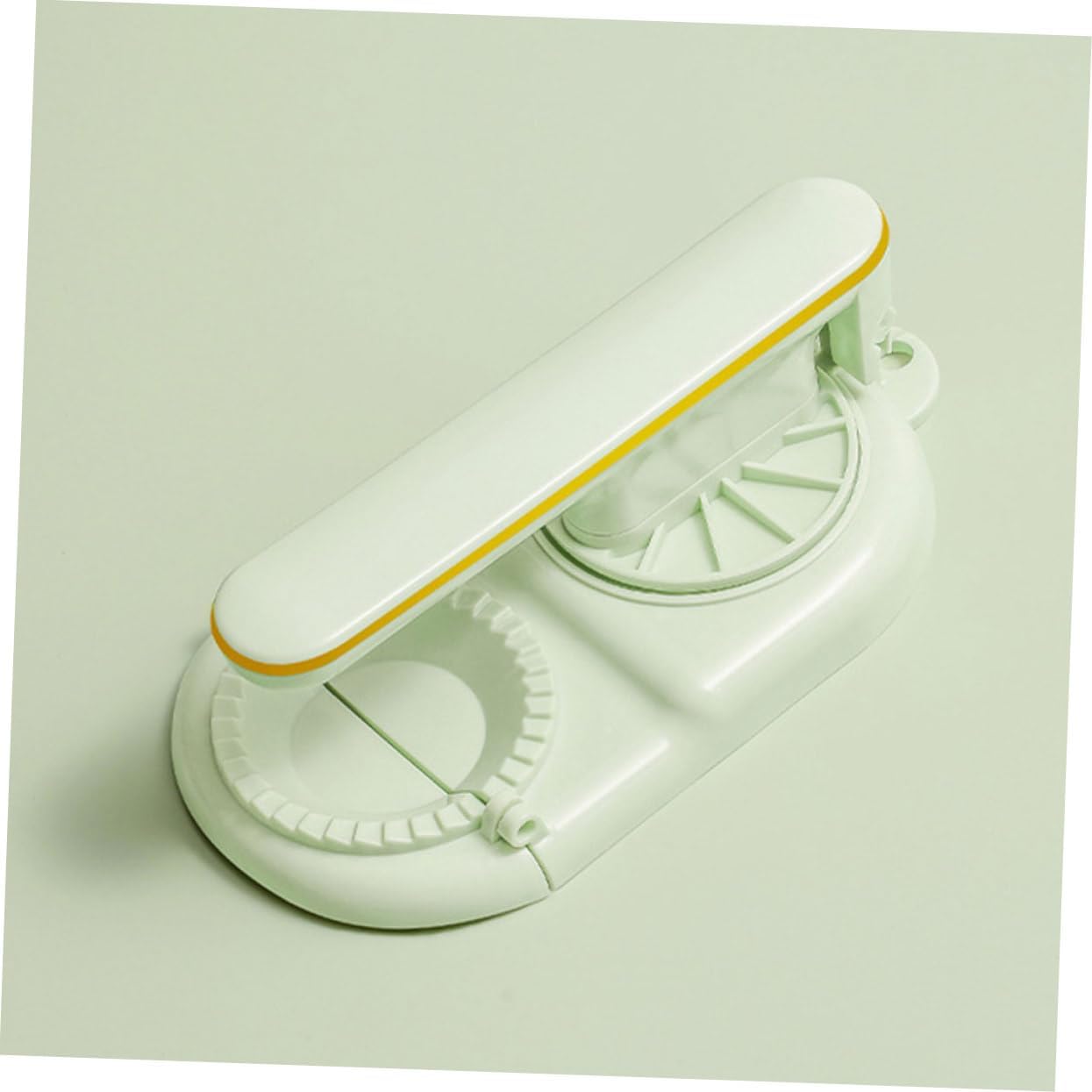 SOLUSTRE Ergonomic Handle Dough Rolling Tool Dumpling Wrapper Presser for for Friends
