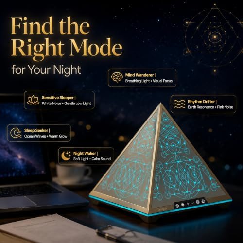 Serapis 5-in-1 Sleep Sound Machine for Noise, Busy Minds & Light Sleepers - 2