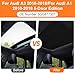 Car Panorama Sunroof Sunshade Curtain Cover Assembly 8VD877307 for Audi A3 2010 2011 2012 2013 2014 2015 2016 2017 2018/for Audi A1 2010-2018 5-Door Edition (Black)