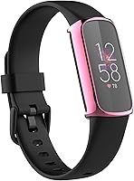 Vista 6 de Funda protectora de pantalla compatible con Fitbit Luxe Smartwatch Accesorios Fundas Resistente a los arañazos Funda protectora completa (5 colores)
