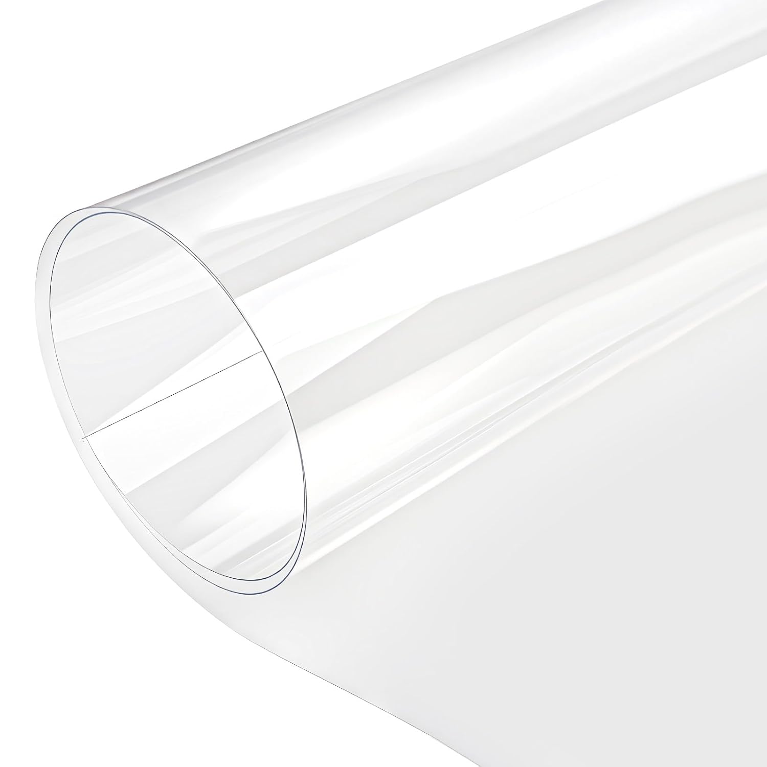 1 Pcs Polycarbonate Clear Plastic Sheet 4 x 8 Ft (48 x 96 Inch) 1/20 inch Thick Flexible Plastic Sheet Panels with UV Coating on Both Sides for Crafts DIY Window Replacement Panes