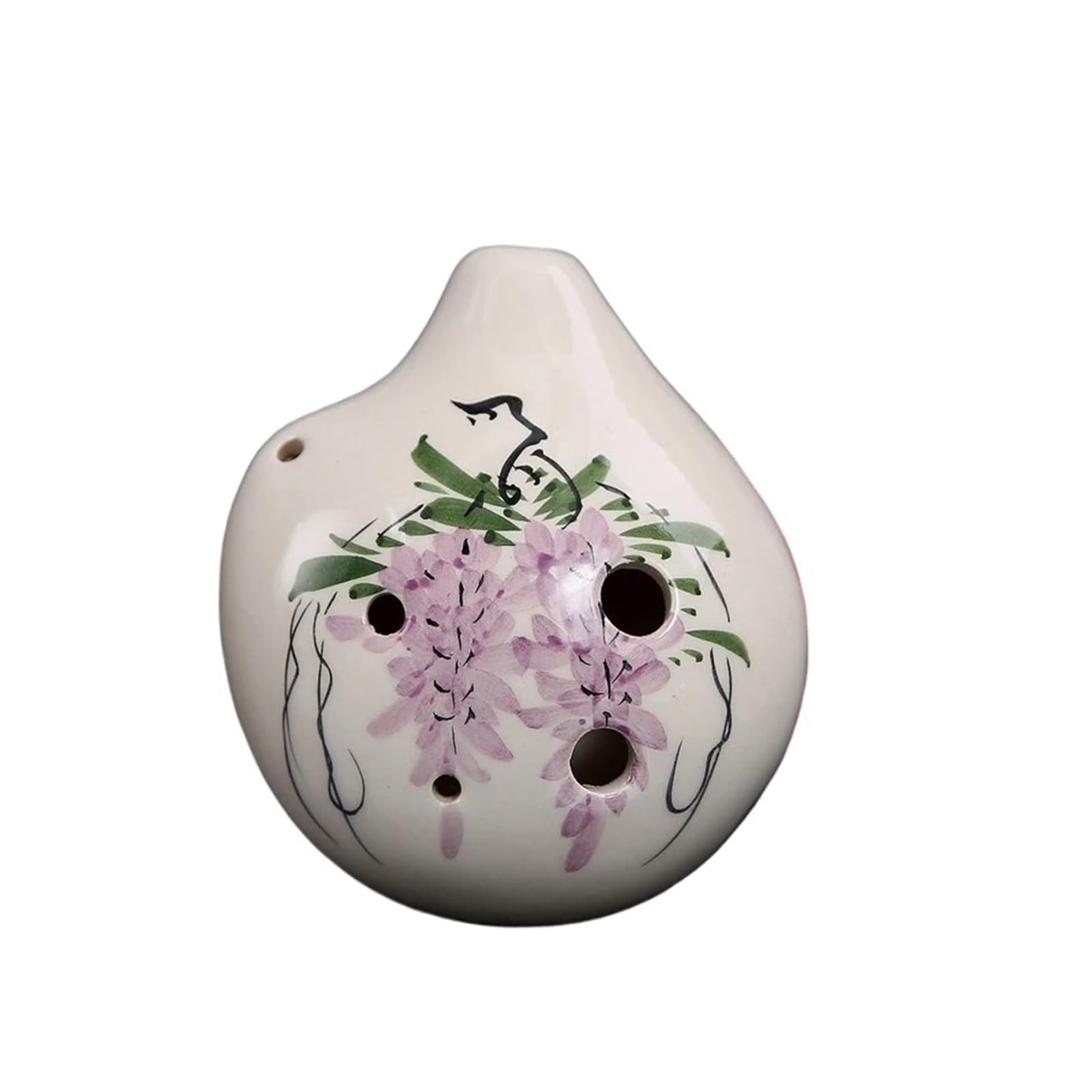 Ocarina Ceramica Alto C Ocarina piccola a 6 fori, tono C alto, for principianti, souvenir turistico, insegnamento, ciondolo in ceramica, strumento musicale Orff per Principianti Adulti