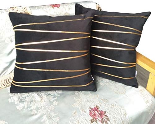 ZUODU 2PC European Classic Jacquard Decorative Grey Pillow Cover Green Cushion Cover Throw Pillow Case 18 X 18 Inch 45 X45 Cm