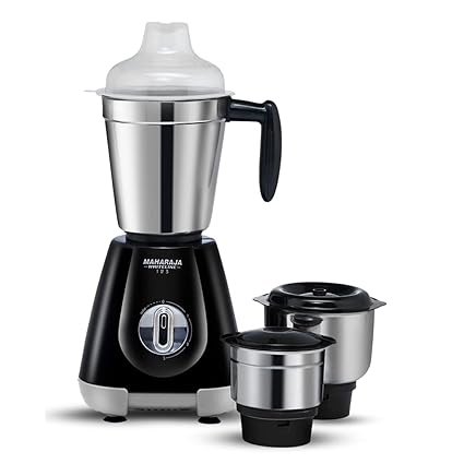 MAHARAJA mg 123 550W Mixer Grinder, Black